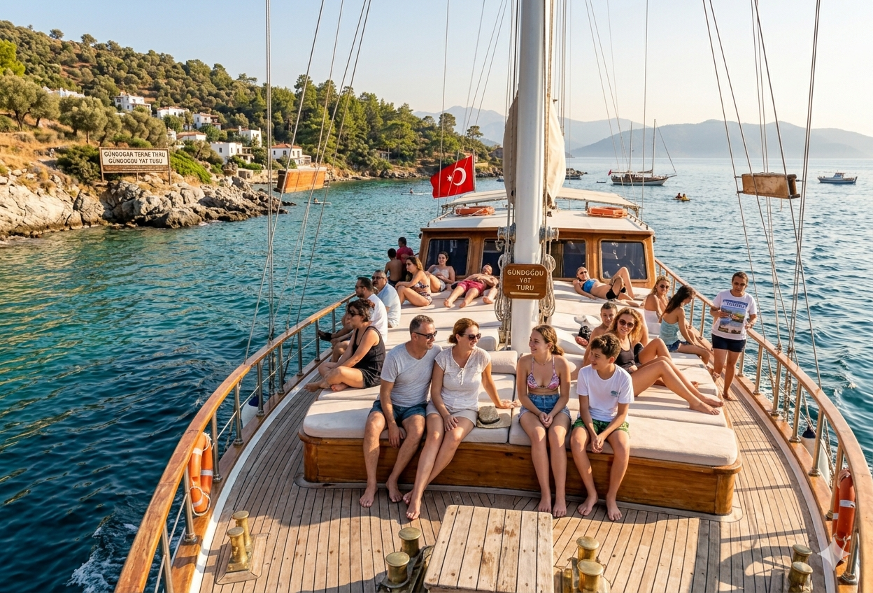 Bodrum Gündoğan Günübirlik Tekne Turu